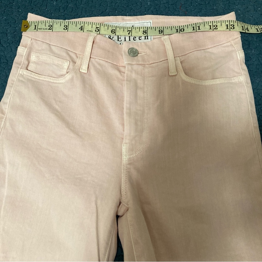 Frank & Eileen Women's Size 27 Sligo Italian Performance Denim Skinny Jean Pink - Picture 11 of 16
